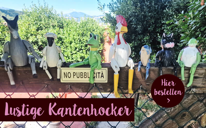 Lustige Kantenhocker