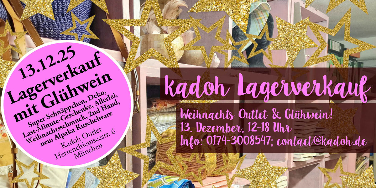 Kadoh glüht – Adventsverkauf mit Herz, Glühwein & besonderen Schätzen
