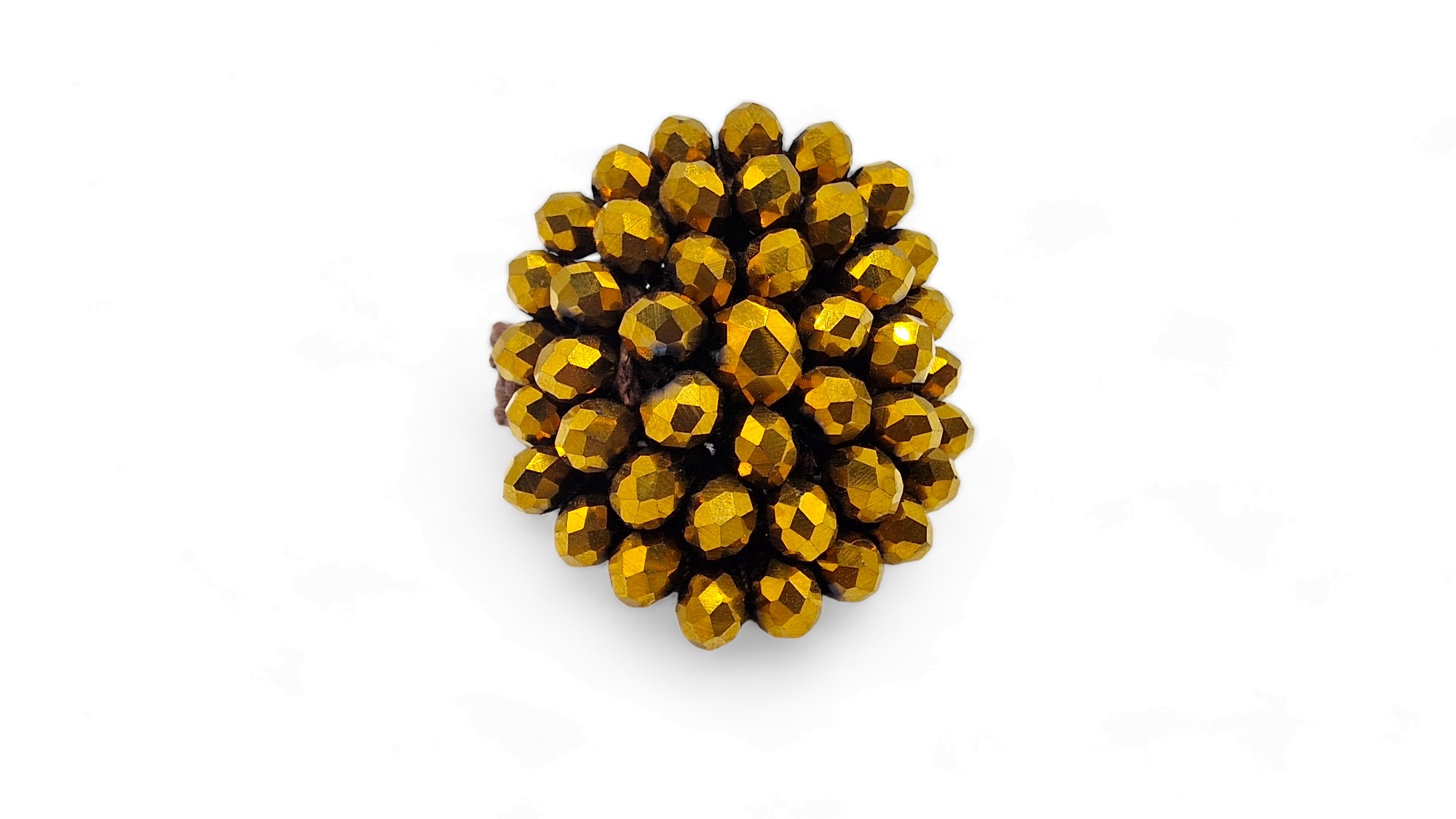 Bohoring Statement Ring, gold handmade