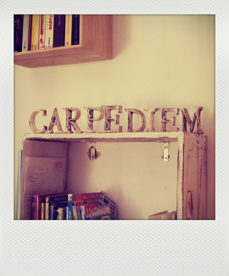 Holzbuchstabe Dekobuchstabe "I" 8cm