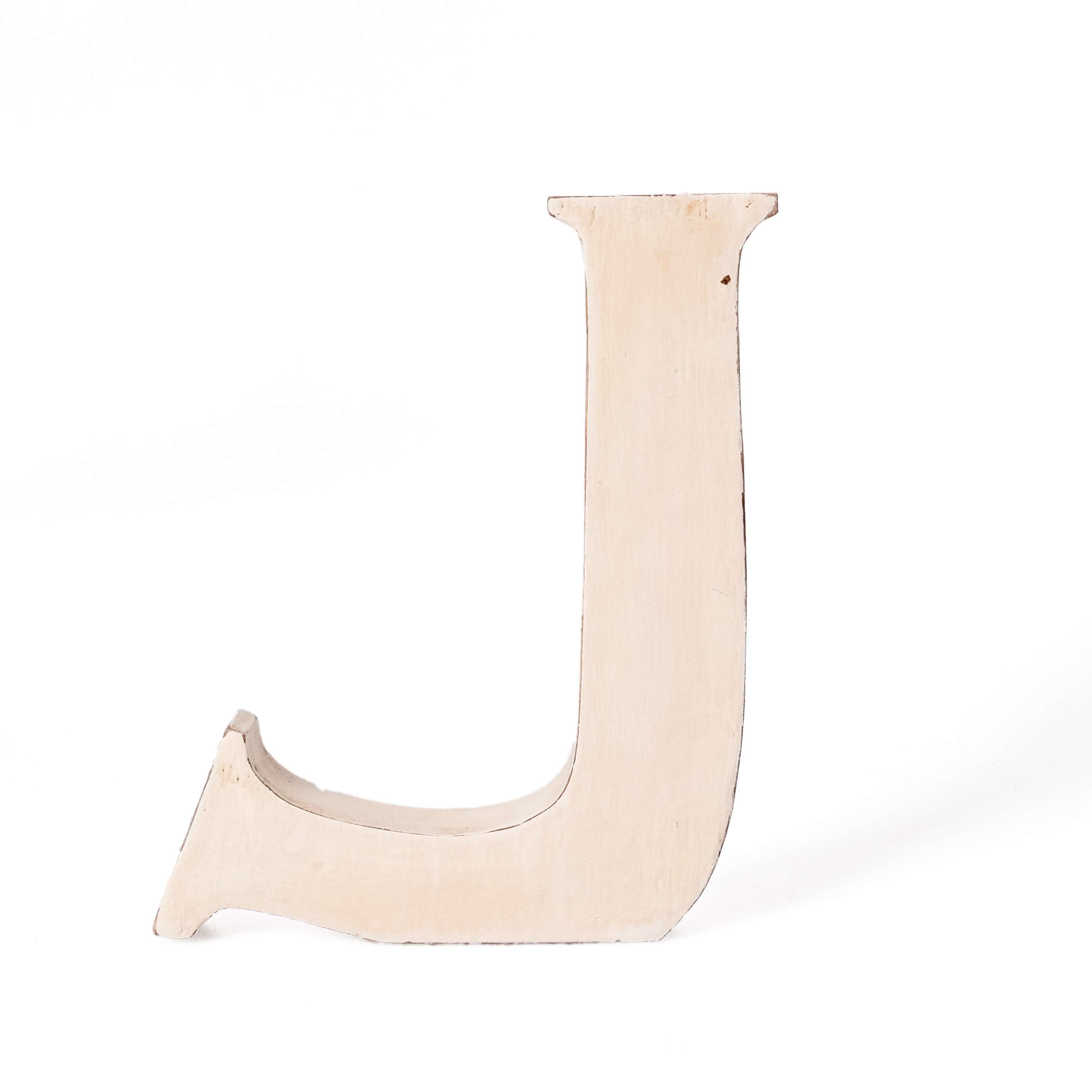 Holzbuchstabe Vintage "J" 20cm