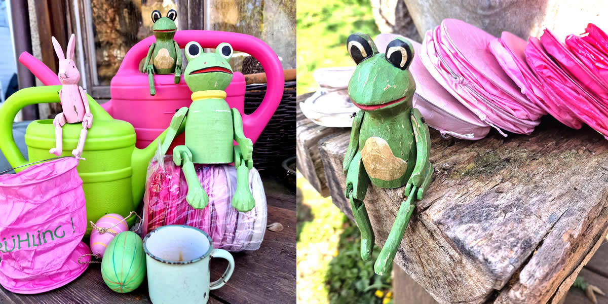 Grün & Pink- dein Deko Power-Duo!