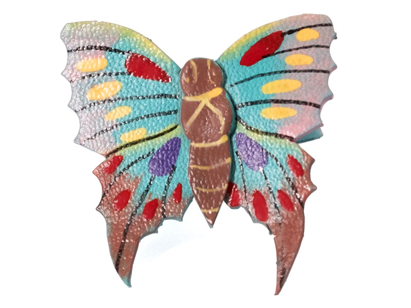 Ring Schmetterling (türkis)