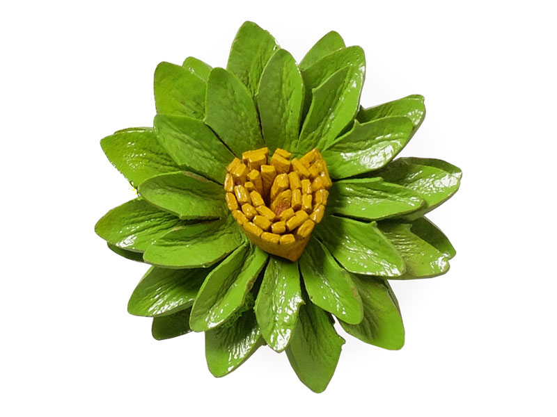 1278_0 Blumenring neon/grün