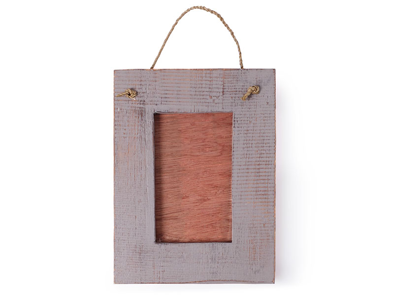 852_0 Holzrahmen grau vintage 17,5x25 (vertikal)
