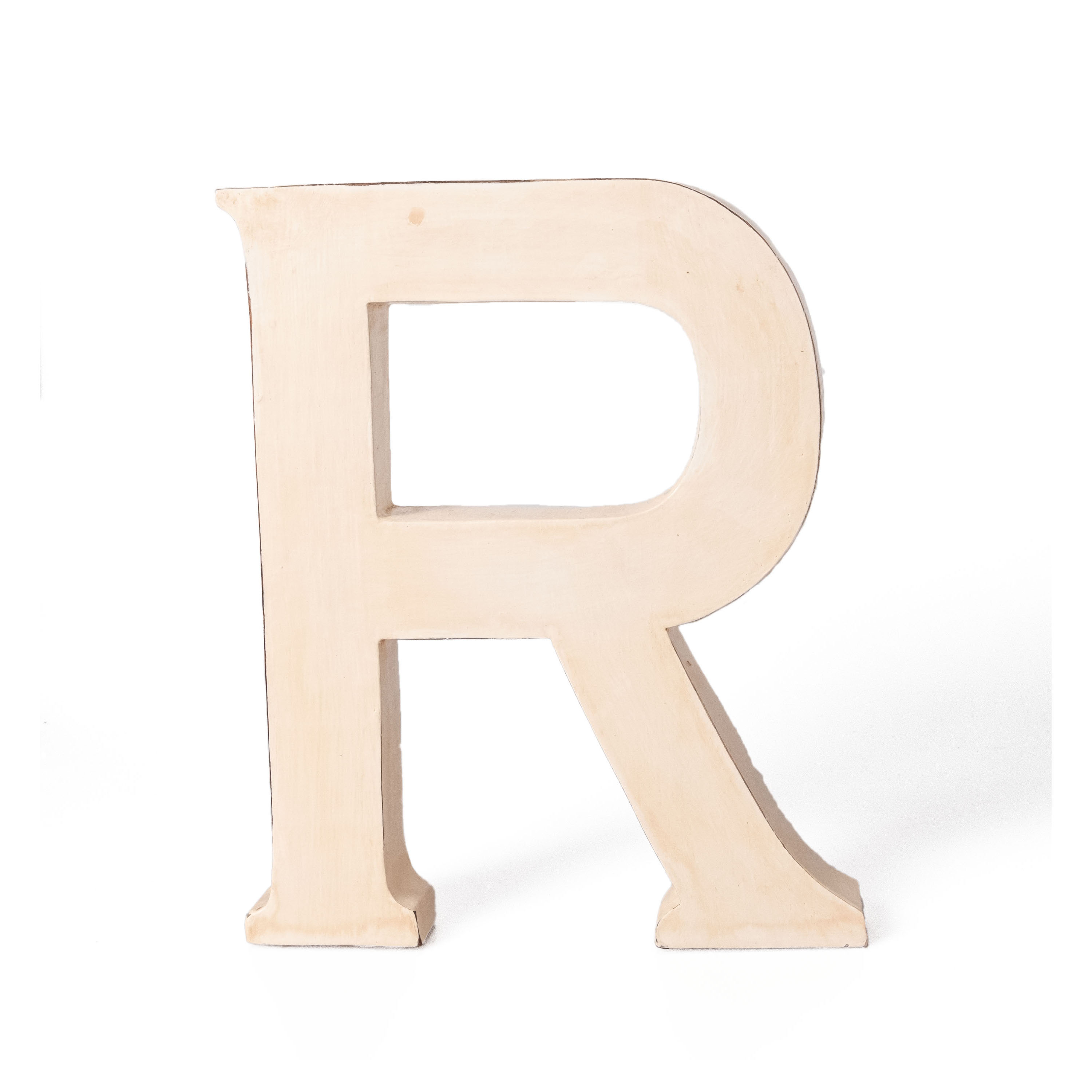 Holzbuchstabe Vintage "R" 20cm
