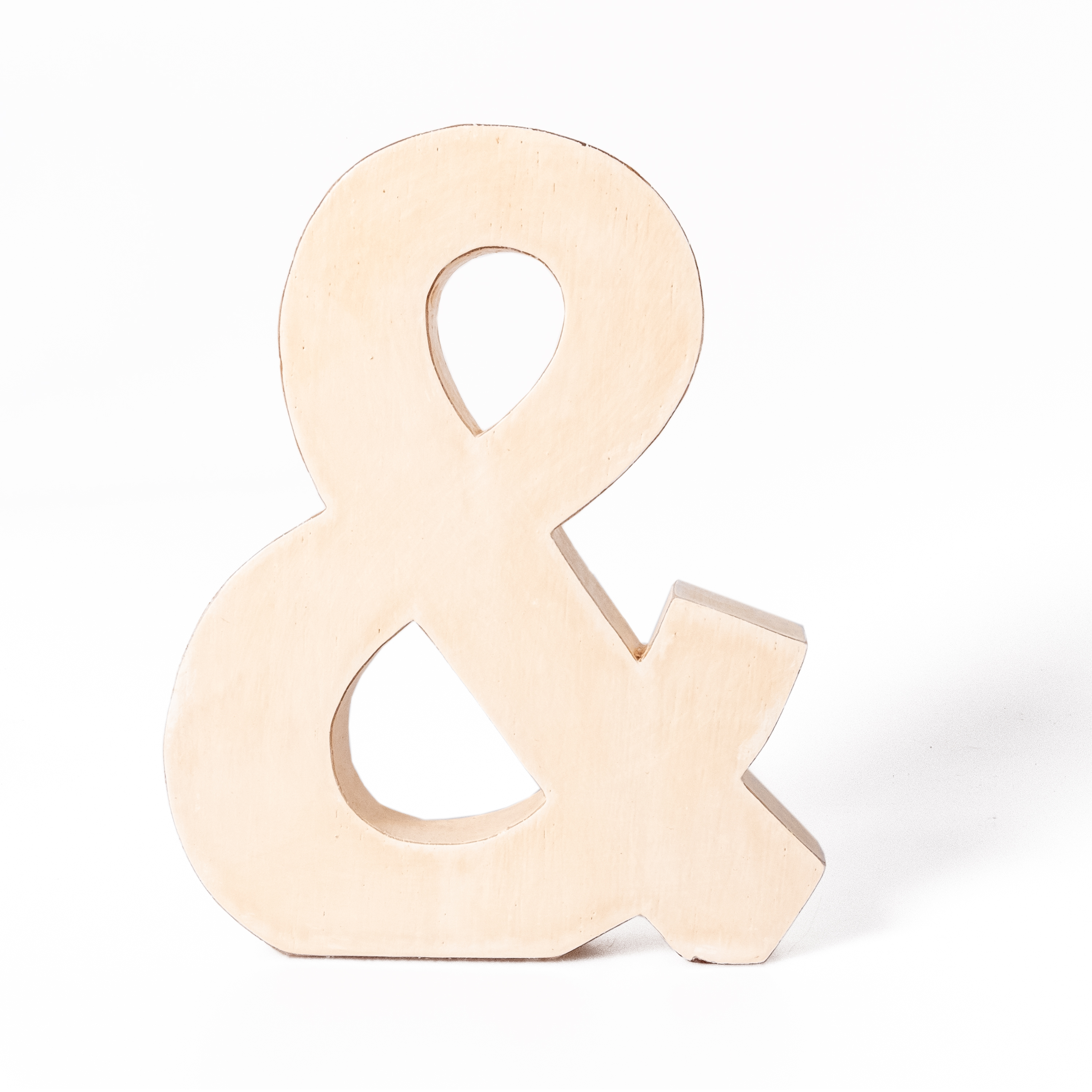 vqMkmaOtpXRuA Holz-Sonderzeichen Vintage "&" 20cm