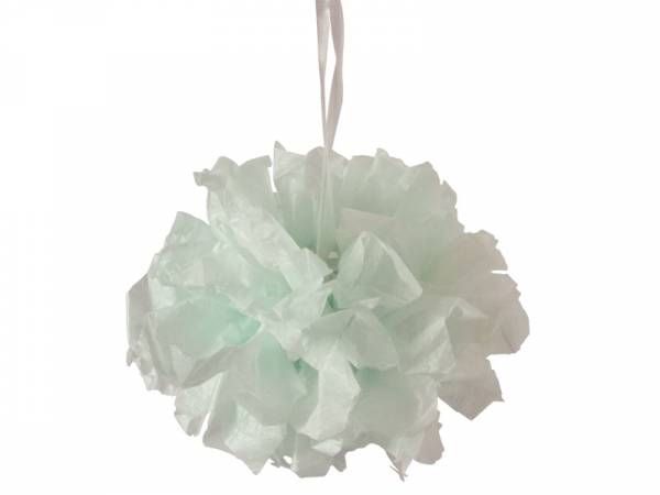 Papierpompon mint