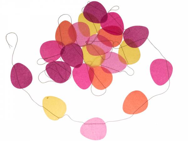 Papiergirlande EGG summer