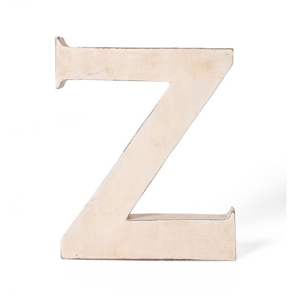 Holzbuchstabe Vintage &quot;Z&quot; 20cm