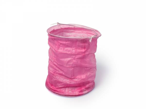 Papierlampion Papierlaterne Lichtertüte pink (M)